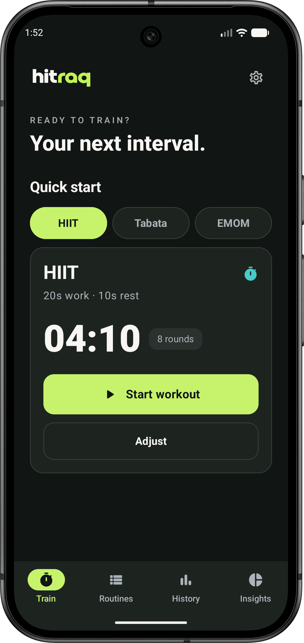 Hitraq screenshot 1